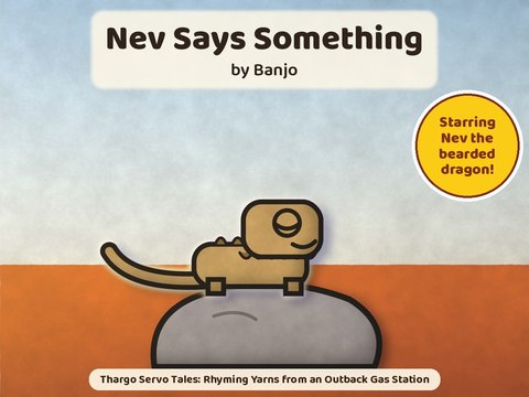 Nev Says Something cover